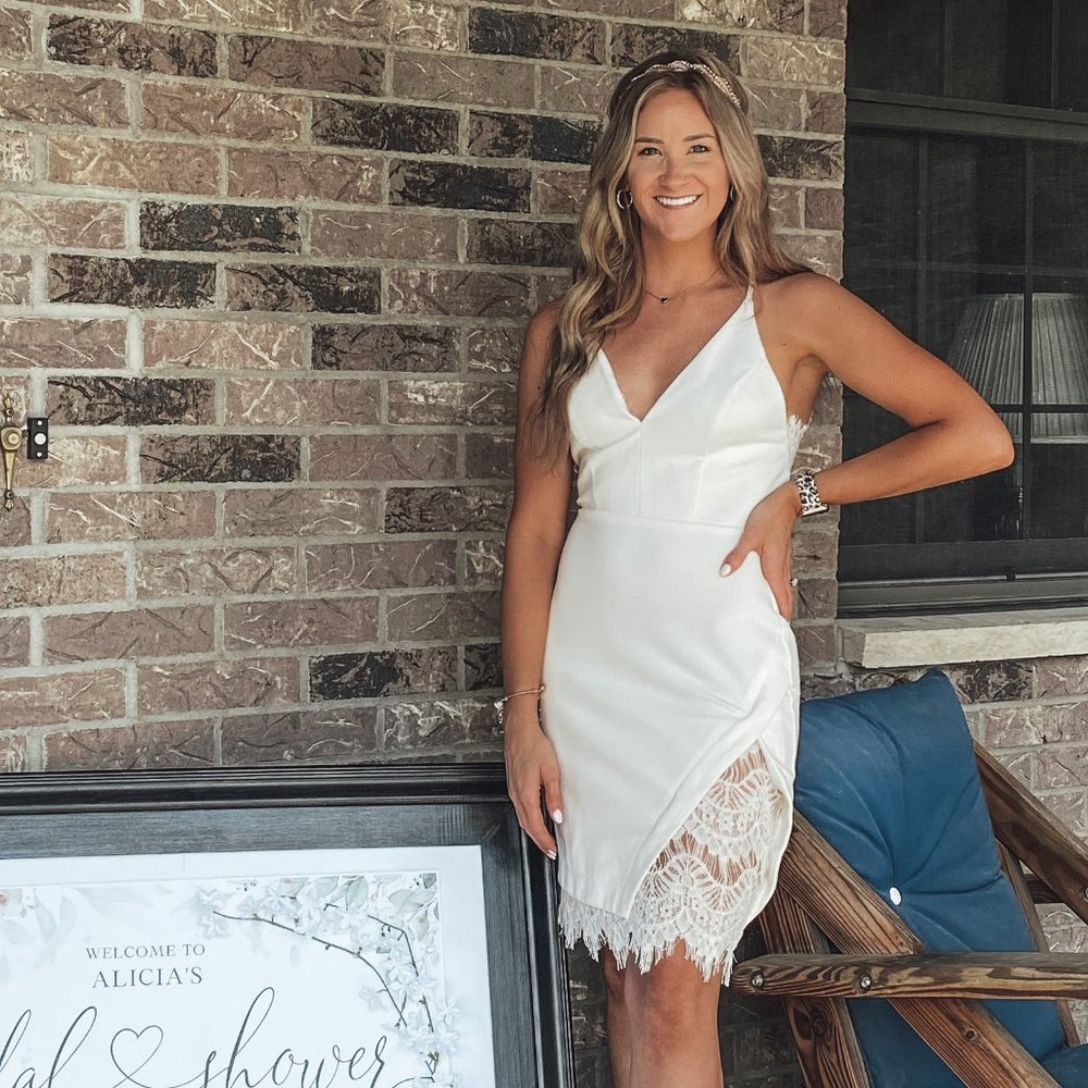 White Lace Dress